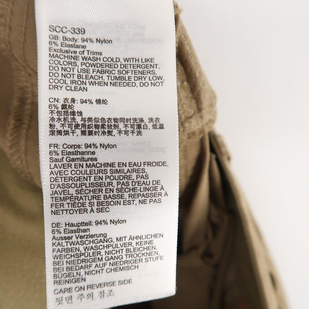 Marmot Kodachrome Shorts Womens 2 Tan Hiking Nylon Stretch Zipper Pockets - Picture 8 of 9